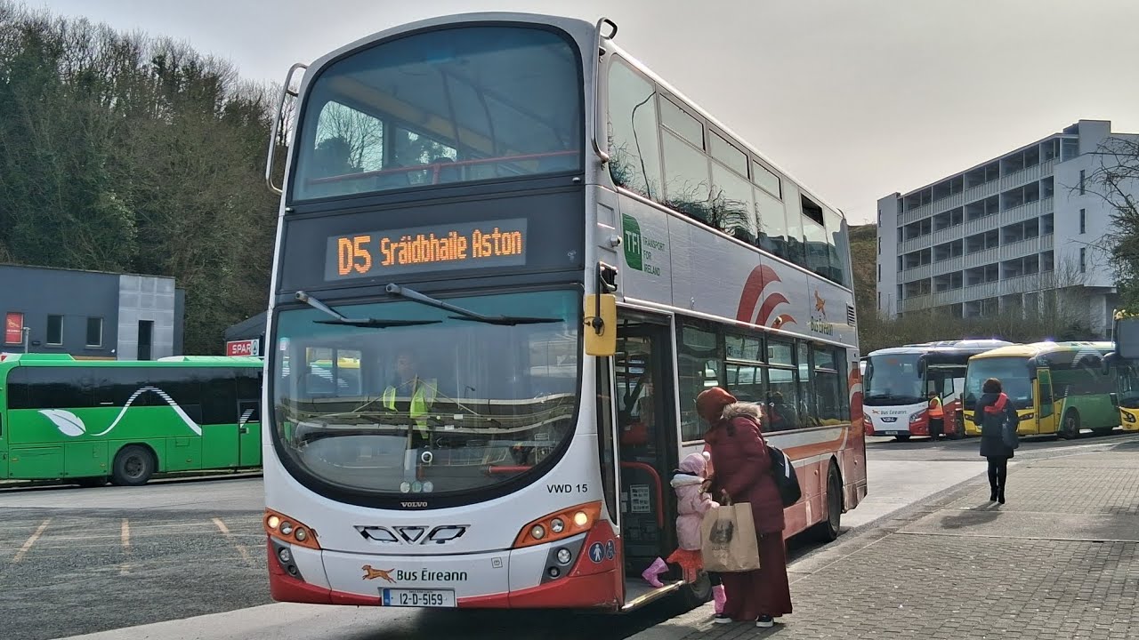 *BEAST* Bus Eireann | VWD15 (12-D-5159) | Volvo B9TL Wright Gemini 2 | Service D5 to Aston Village
