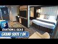 Grand Suite One Bedroom GS | Royal Caribbean Ovation of the Seas | Full Tour & Review | 4K