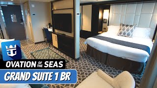 Grand Suite One Bedroom GS | Royal Caribbean Ovation of the Seas | Full Tour & Review | 4K