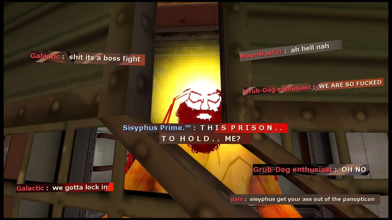 Becoming Sisyphus Prime in VS Saxton Hale