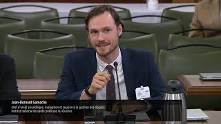 Audition sur le projet de loi n° 36, Loi sur le recouvrement du coût des soins liés aux opioïdes