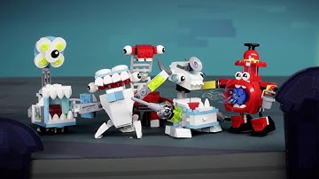 Attempted Bank Robbery - LEGO Mixels - Series 8 Stop Motion