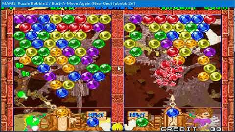 Puzzle Bobble 2 Gameplay(Bust-A-Move Again Neo-Geo 1999 Taito SNK lincense) |By #Entertainmentpromo|