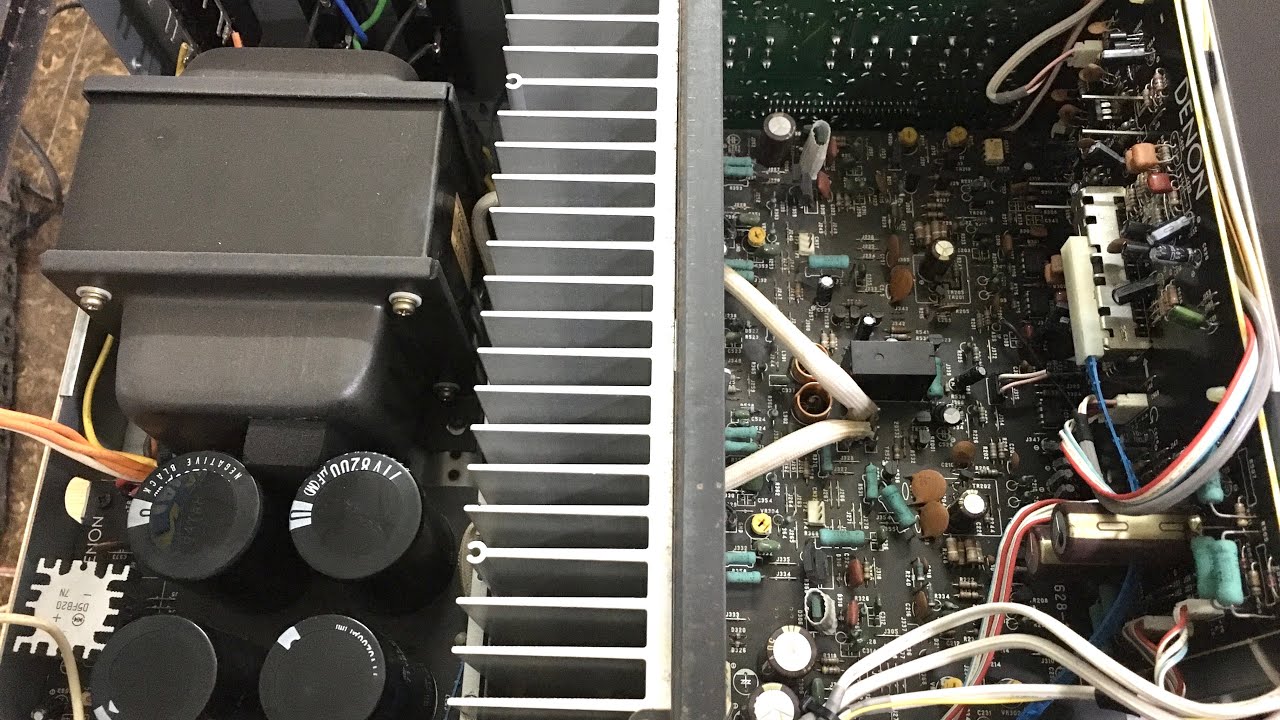 12,3tr Amply Denon PMA 880d 4 sanken 2 vít cs 216w - youtube