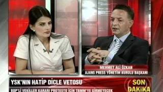 Ajans Press Yönetim Kurulu Başkanı Mehmet Ali Özkan, Bugün Tvde Bölüm-2 23.06.2011