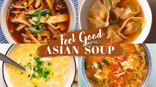 4 FEELGOOD Asian Soup Recipes | Marion's Kitchen