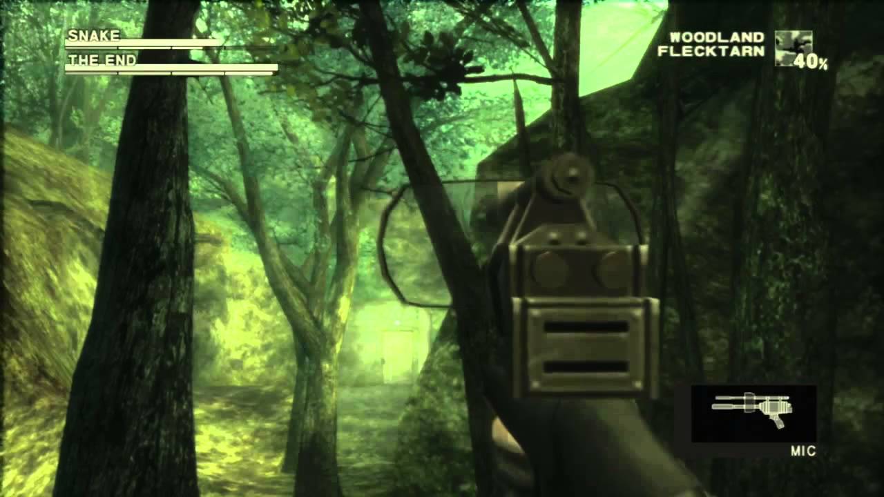 Metal Gear Solid 3 - The End Boss Fight - Hard Difficulty - 1 / 3 - YouTube