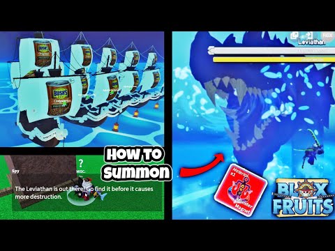 How To Spawn Leviathan In Blox Fruits - GINX TV