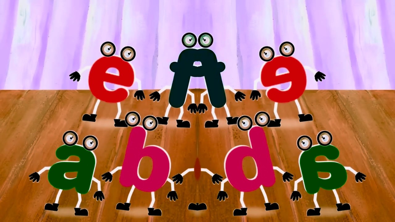 Reversed ABCD Song LALALALA | Sponsored By: Klasky Csupo 2001 Effects ...