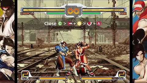 SNK vs. Capcom: SVC Chaos - Official Mai Shiranui vs. Chun-Li Gameplay Trailer