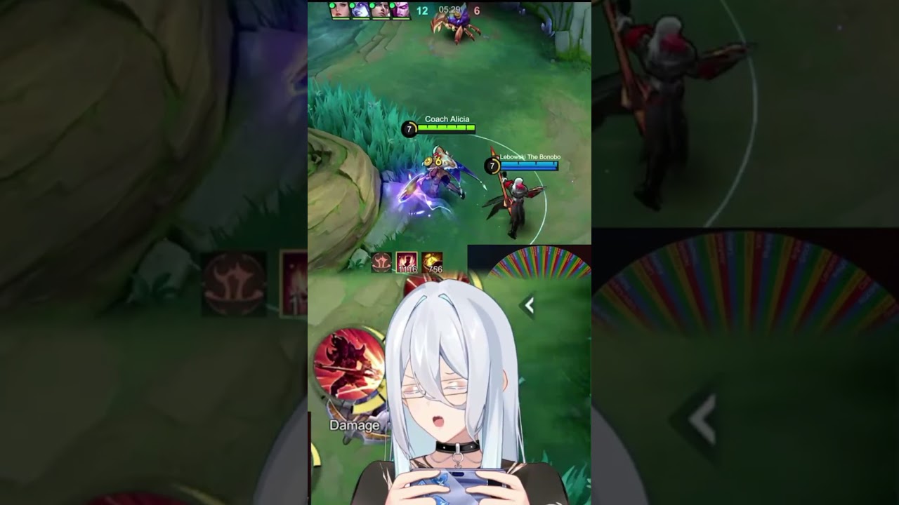 APALAH 🗿【 MOBILE LEGENDS 】 - VTUBER INDONESIA #Shorts #minecraft #vtuberclip