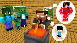 Minecraft, Brewing Cute Boyfriend and Baby - HAHA ANIMATION