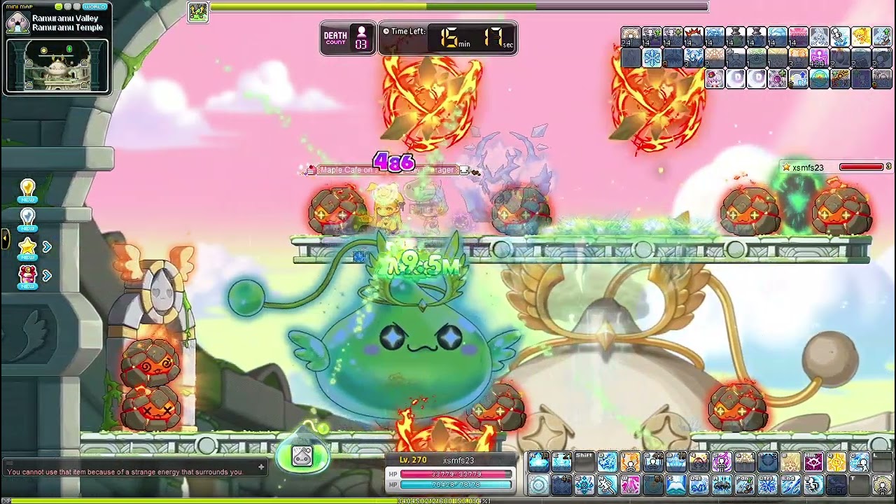 piece of ice maplestory  New Update  MapleStory Guardian Angel Slime ice lightning