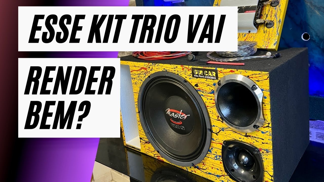 SERÁ QUE ESSE KIT TRIO COM MASTER 620 e TS800x4 VAI RENDER BEM? - YouTube