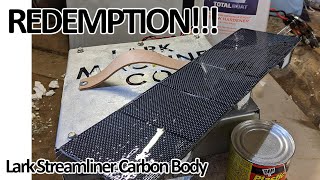 Improving my Carbon Skills | Wet Carbon Sandwich Layup on Styrofoam | Lark Machine Co