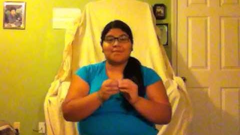 ASL Unit 1 Expressive Test!