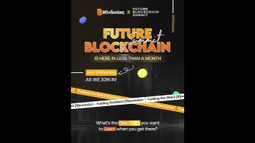 Future Blockchain Summit Here We Come