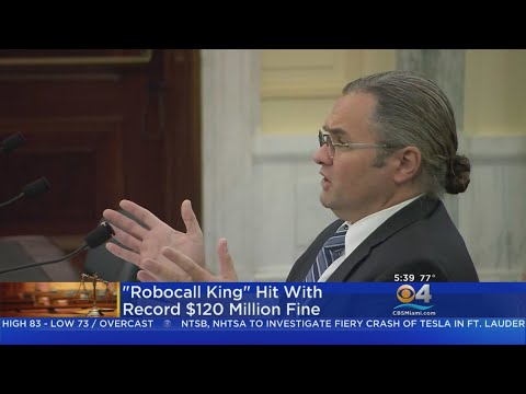 Video: Robocall Kingpin Adrians Abramovičs ar ierakstu $ 120m FCC Fine