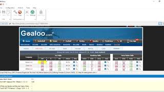 How to scrape odds data of a bookmaker from Goaloo using Webharvy screenshot 3