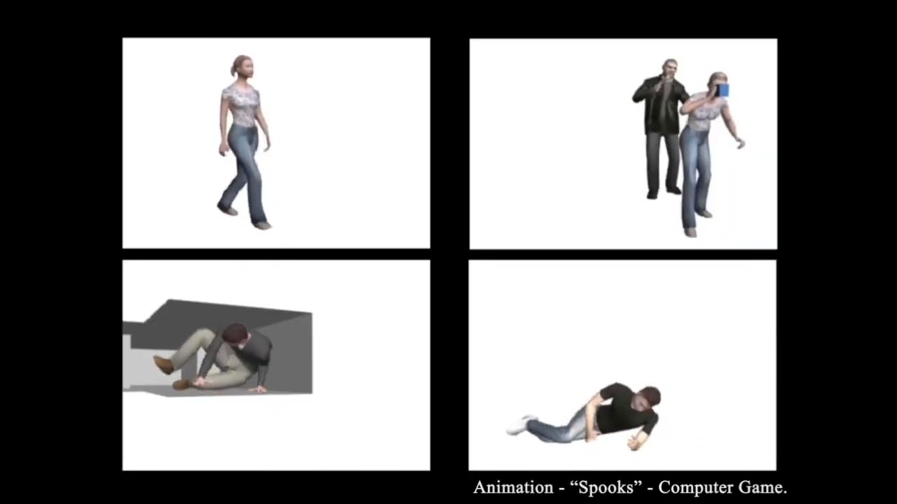 The Cancelled BBC Spooks Game-Animation Reel