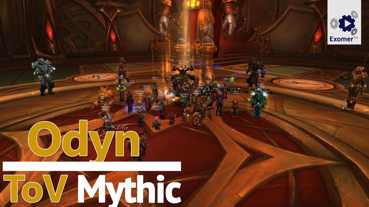 Odyn Mythic Trial of Valor - Unic (Gorgonnash) [Ele PoV]