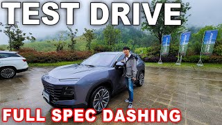 Test Drive in China Full Spec Dashing with Heads Up Display