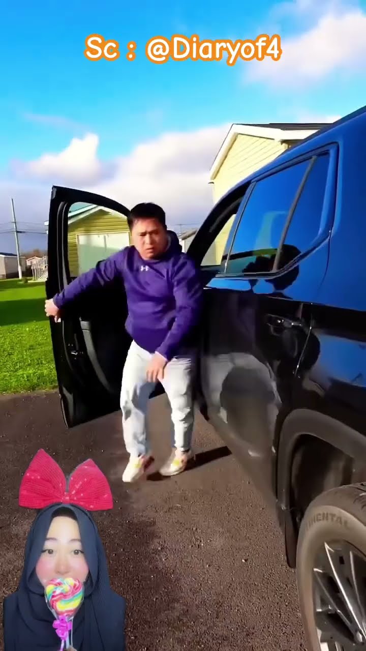 ADA PENUMPANG MOBIL SERAM ⁉️ ehh tapi sebenarnya itu … ? @Diaryof4 #shorts #funny #dubbing