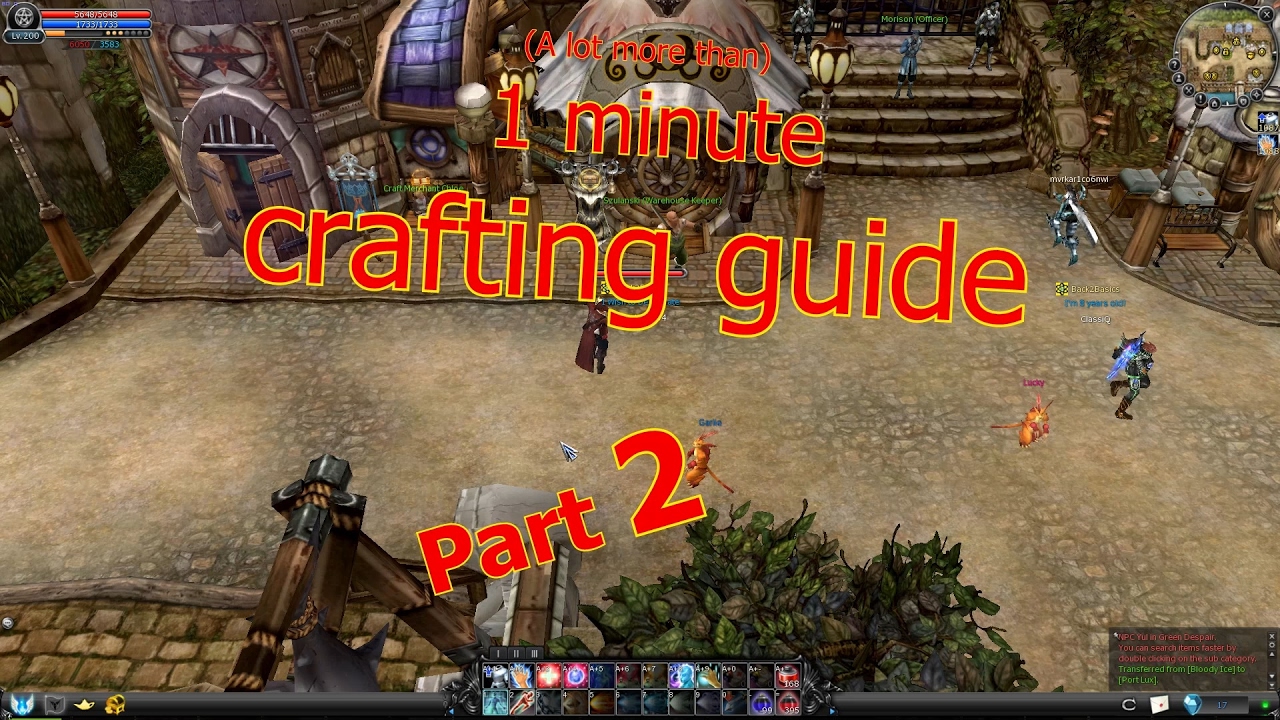 1 minute crafting guides - Part 2: Request system (Basic Crafting ...