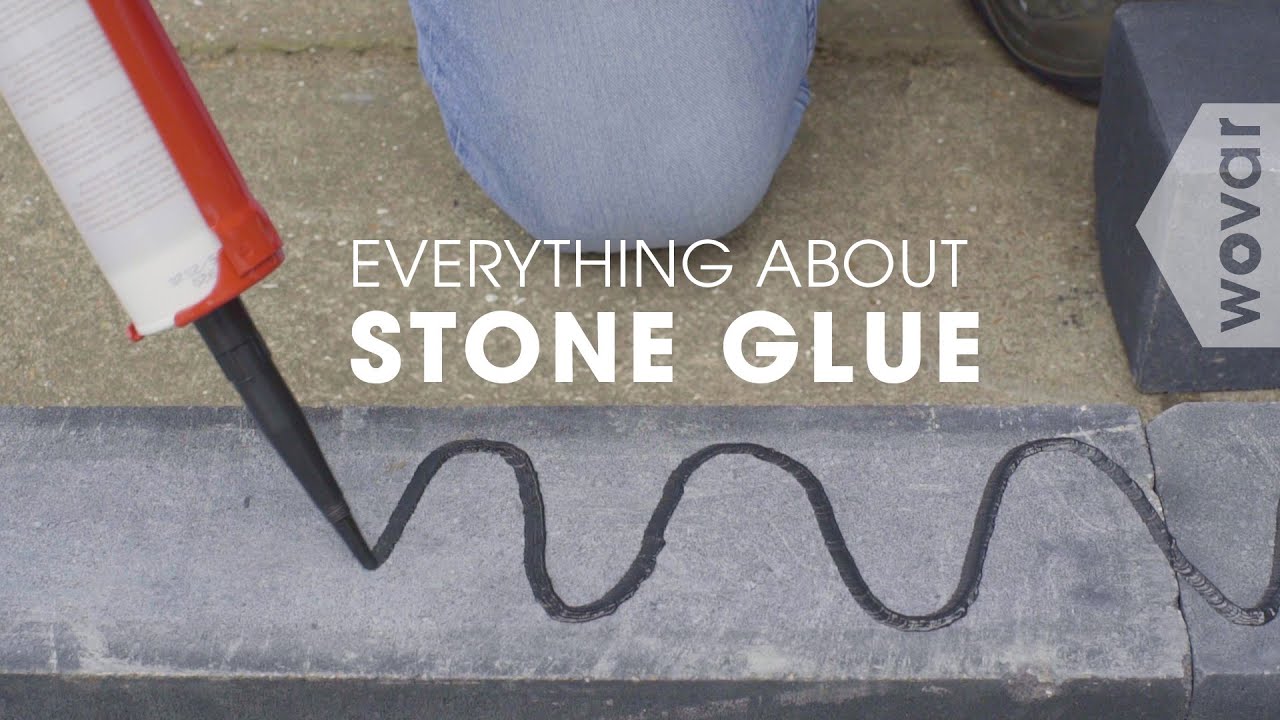 How to use stone glue | Wovar - YouTube