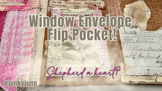 This DIY Window Envelope Flip Pocket Holds More Than Paper! #junkyjune