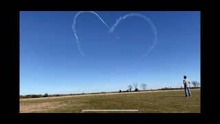 Rc Airplane 40% Carden Aircraft Edge 540 With Da 150 On Standard Mufflers With Smoke