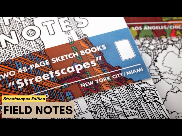 Field Notes  Streetscapes