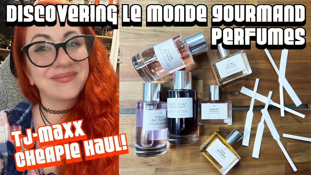 TJ-MAXX CHEAPIE FRAGRANCE HAUL! Discovering Le Monde Gourmand, Urban  Outfitter Perfumes 