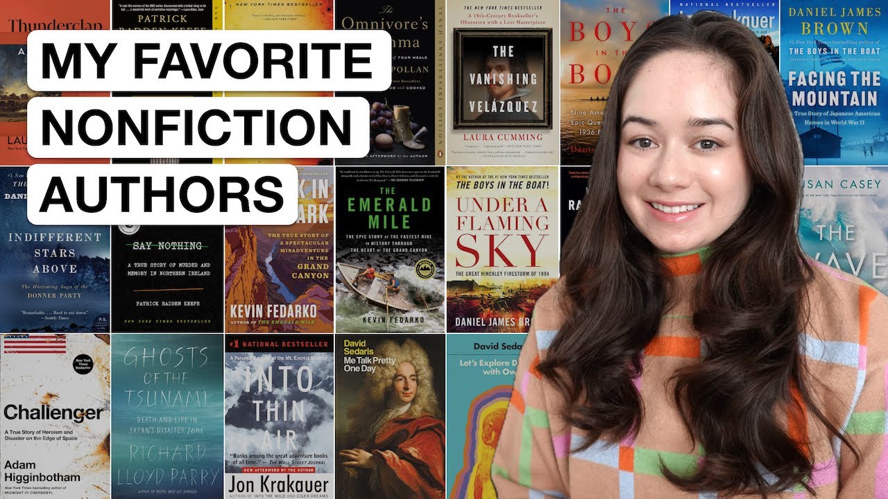 My favorite nonfiction authors - why I like them & where to start! 