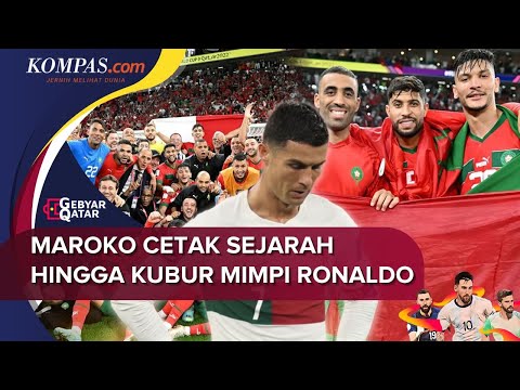 Hasil Maroko vs Portugal (1-0), Cetak Sejarah Baru dan Berhasil Singkirkan Ronaldo dkk