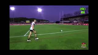 Adam Doueihi gets put off by angry fan but shows him how it’s done🧡🤍