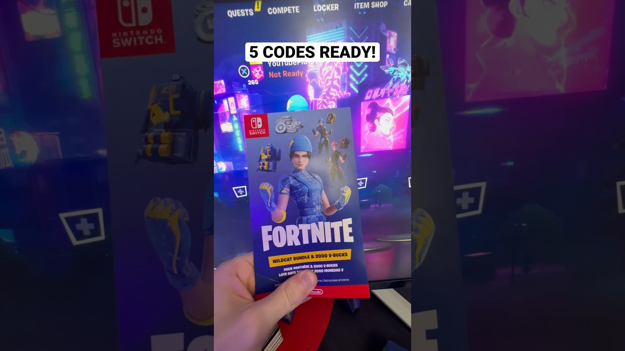Fortnite Wildcat Code 👀