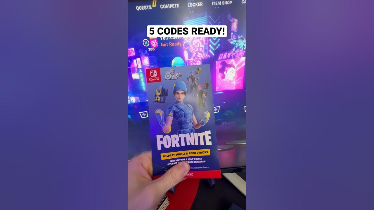 Fortnite Wildcat Code 👀 YouTube