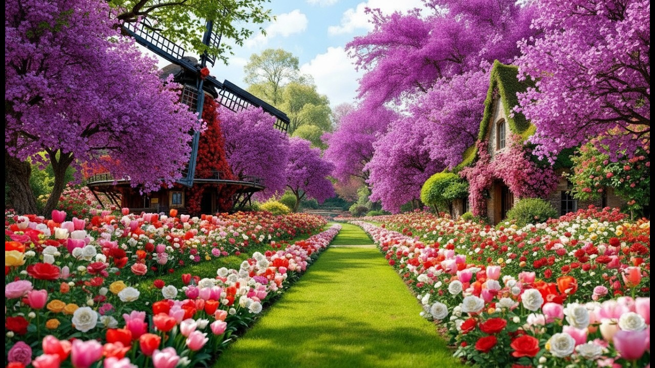 Peaceful Garden Walk 2026 🍃 | Stunning Backyard & Cottage Garden Ideas USA