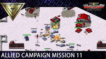 Red Alert Remastered | Allied Campaign - Mission 11  - Secure the River