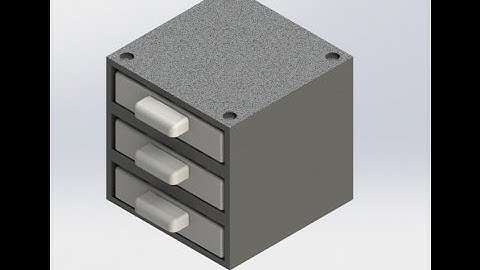 3D Model - Stacking Parts Trays - Solidoworks Build