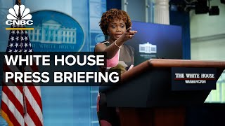 LIVE: White House press secretary Karine Jean-Pierre holds a briefing with reporters — 9\/06\/22