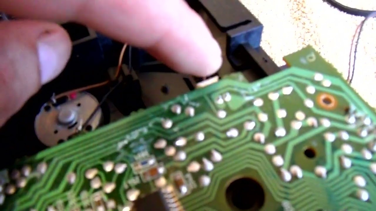 Technics SL-PG440A Compact Disc Player (1993-94) CDM-4/19. Реанимация проигрывателя.