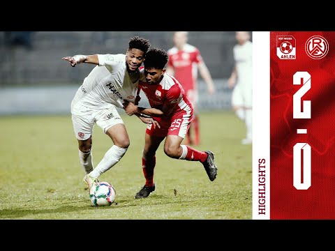 19. Spieltag (Nachholspiel) - Saison 2021/2022: Rot Weiss Ahlen - RWE (Highlights)