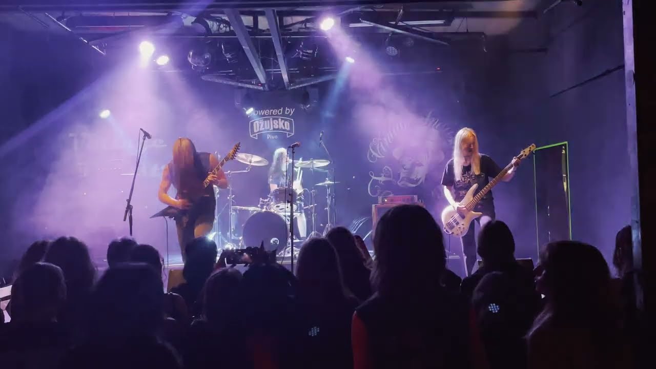 Hostija - Croatian Black Metal band, live @Superval+ @VintageIndustrialBar, Zagreb, 03.09.2025.