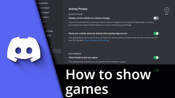 5 Ways To Easy Discord Tutorial Show Your Game 2024