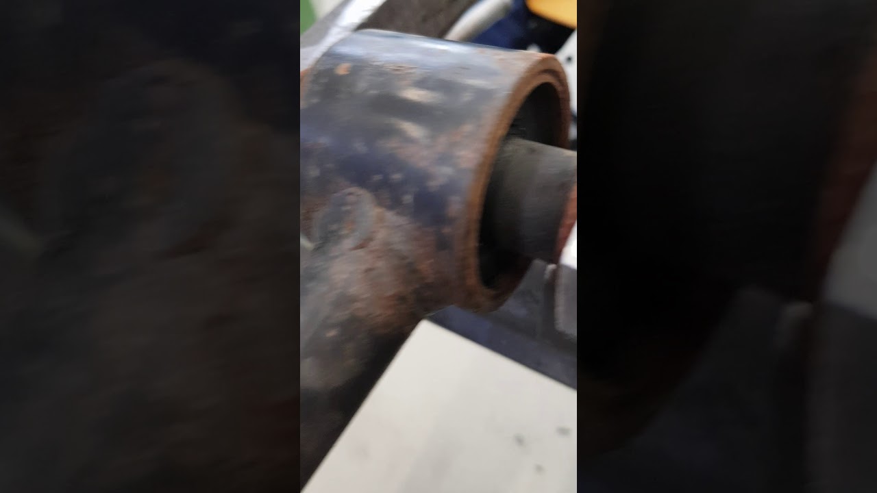 Worn CTSV trailing arm bushing frontside YouTube