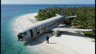 LOST ON AN ISLAND 🤯… THEN I FOUND A CRASHED PLANE