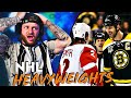 NHL: HEAVYWEIGHT FIGHTS ARE CRAZY! ( hockey players can fight...)