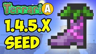 Terraria how to get FLOWER BOOTS fast (NEW SEED for 1.4.5.8) (2026)